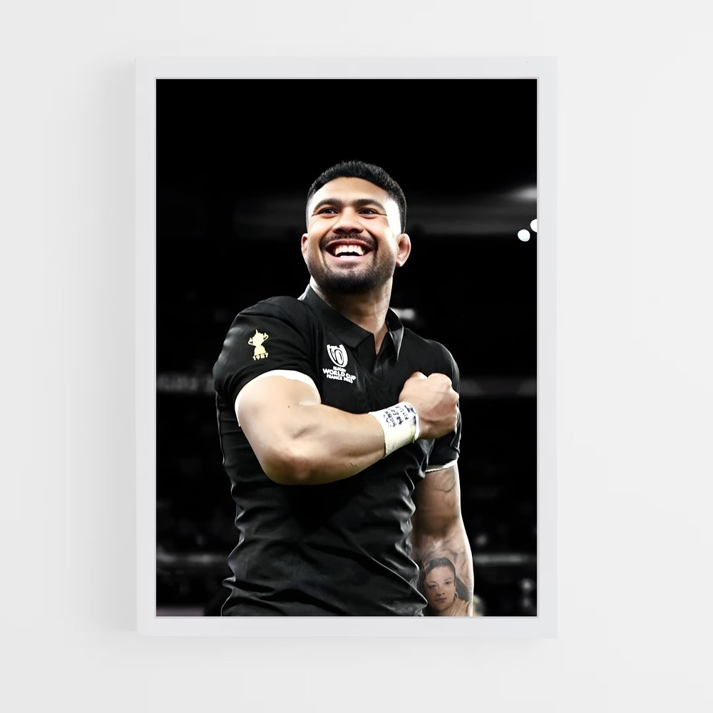 Poster Ardie savea – affiche Rugby (vue 3)